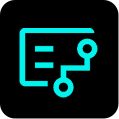 Icon for agency teams editing HTML templates, deliverables, and client pages